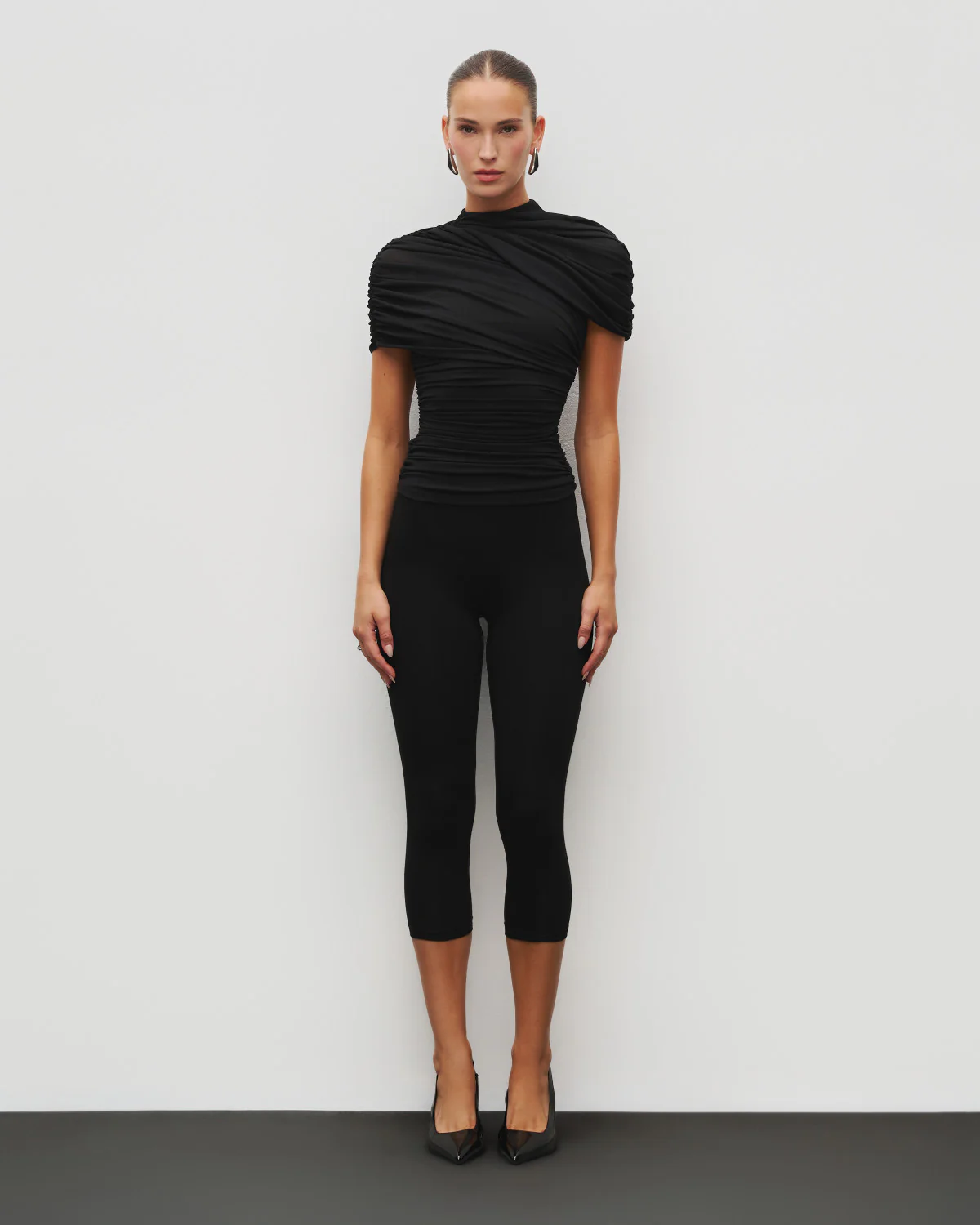The Draped Shoulder Top - Image 3