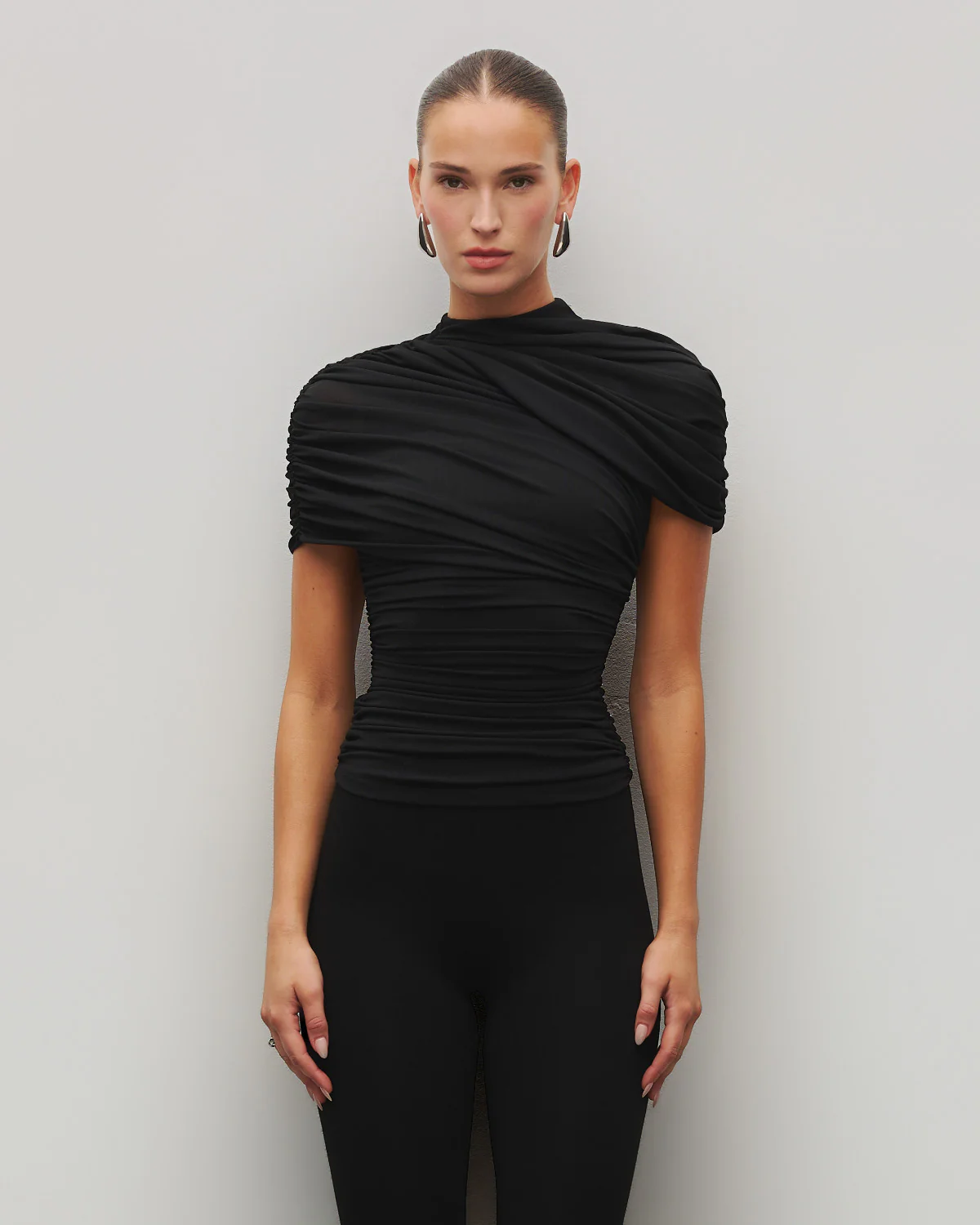 The Draped Shoulder Top - Image 6