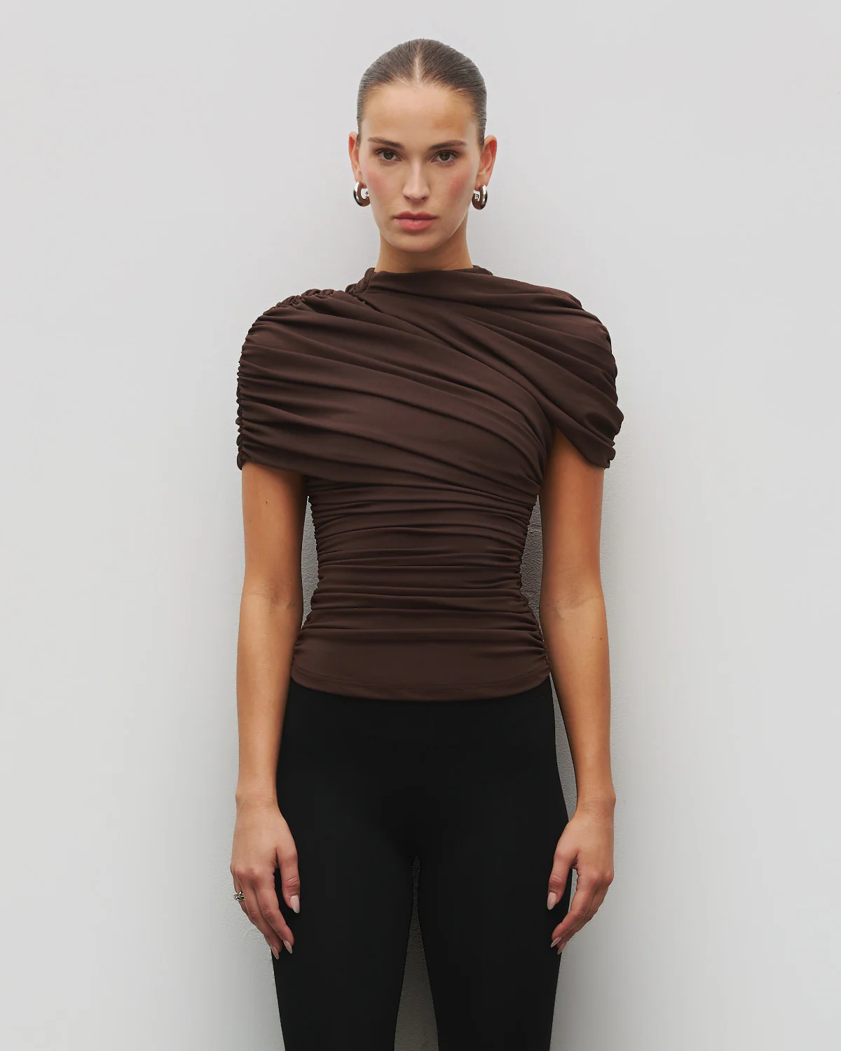The Draped Shoulder Top - Image 3