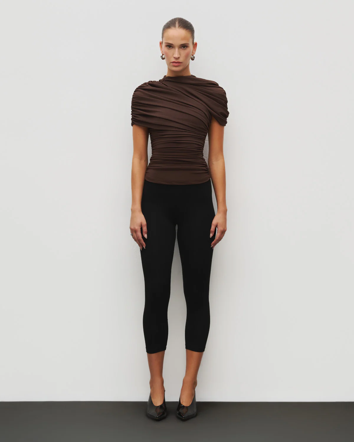 The Draped Shoulder Top - Image 5