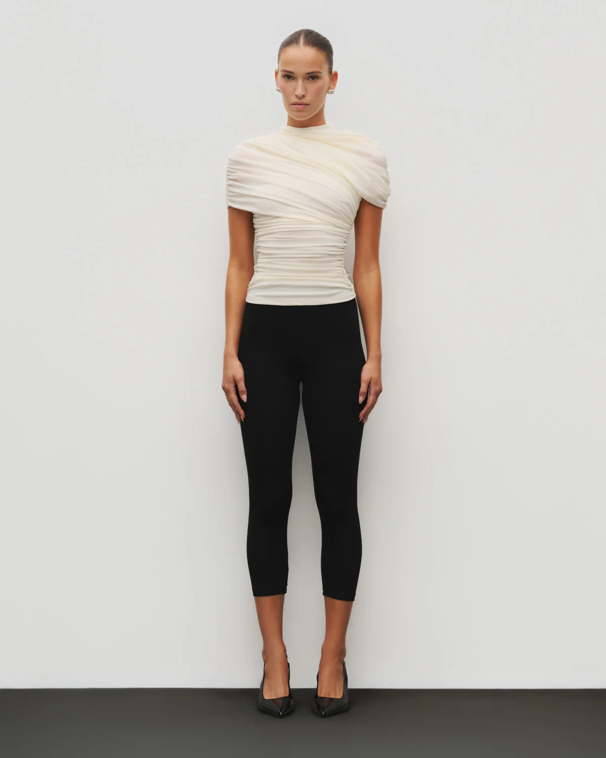 The Draped Shoulder Top - Image 4
