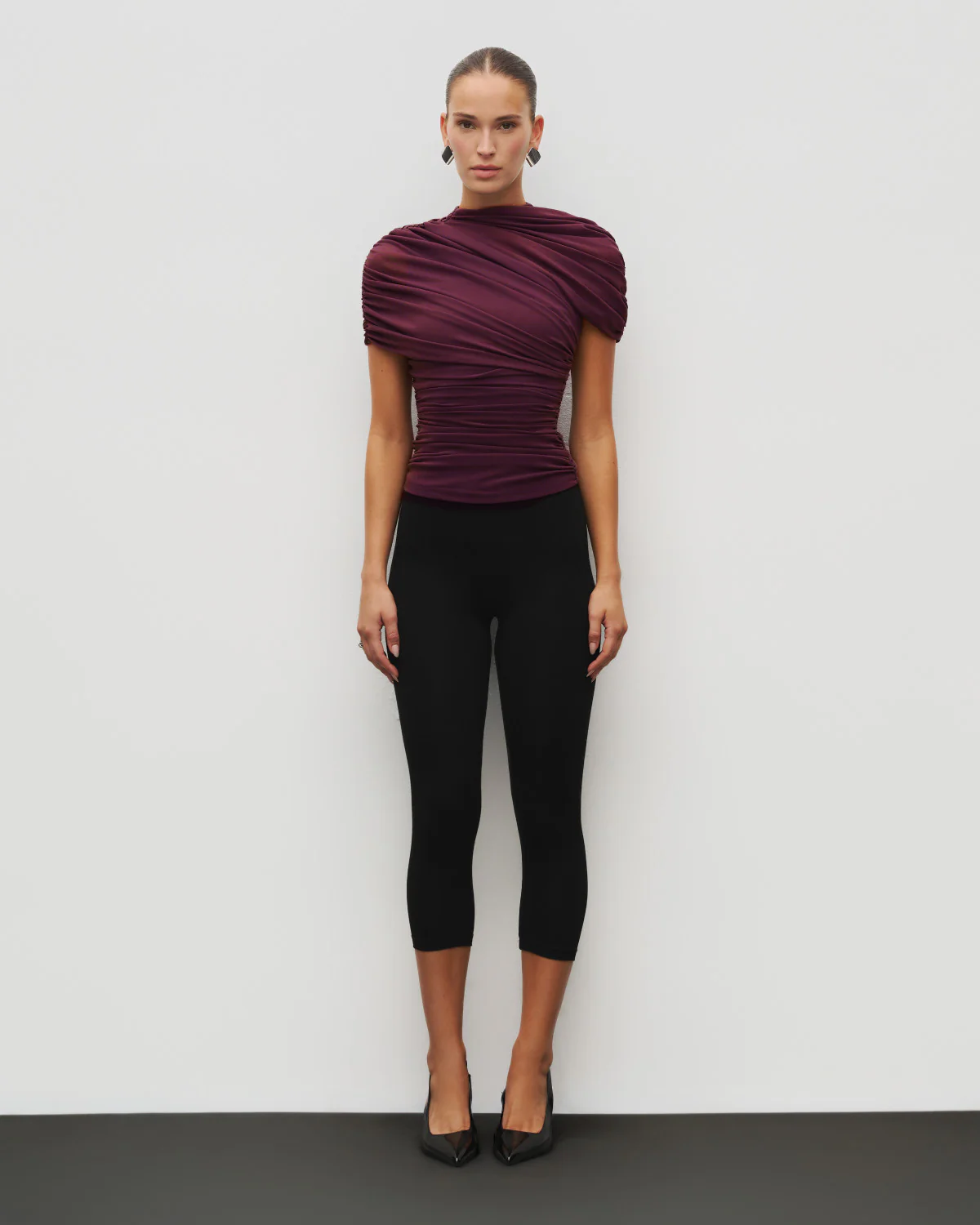 The Draped Shoulder Top - Image 4