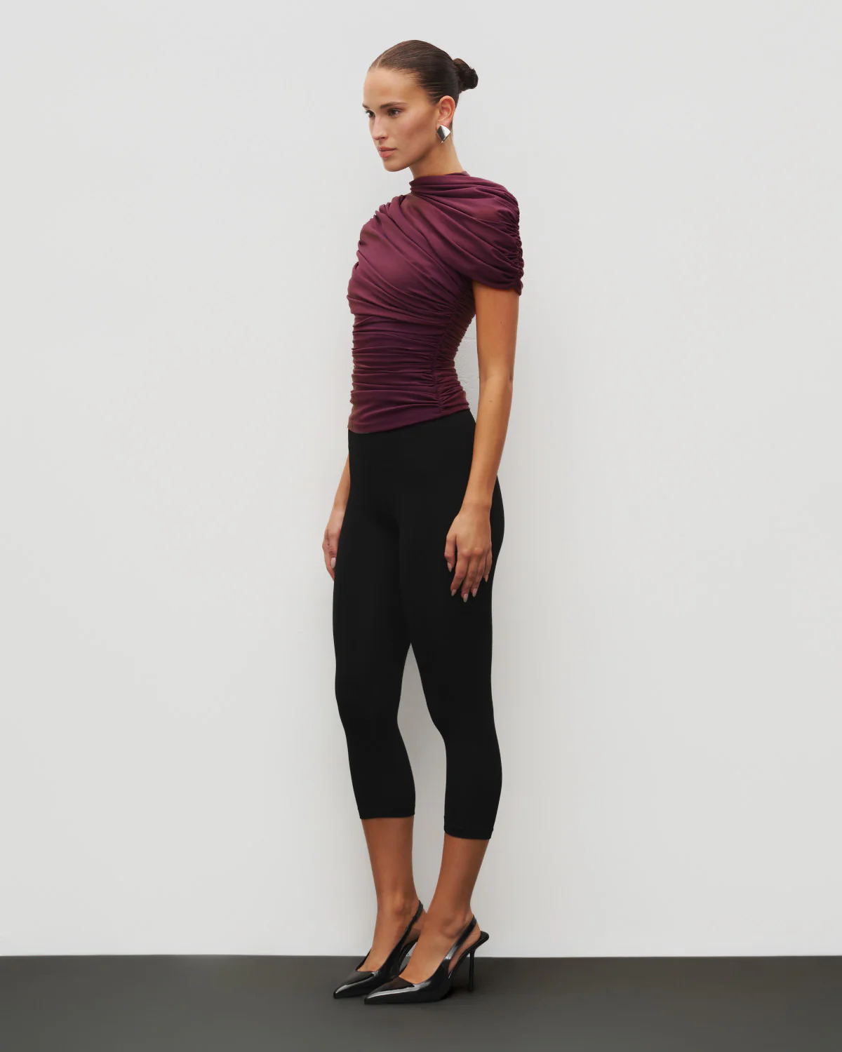 The Draped Shoulder Top - Image 5