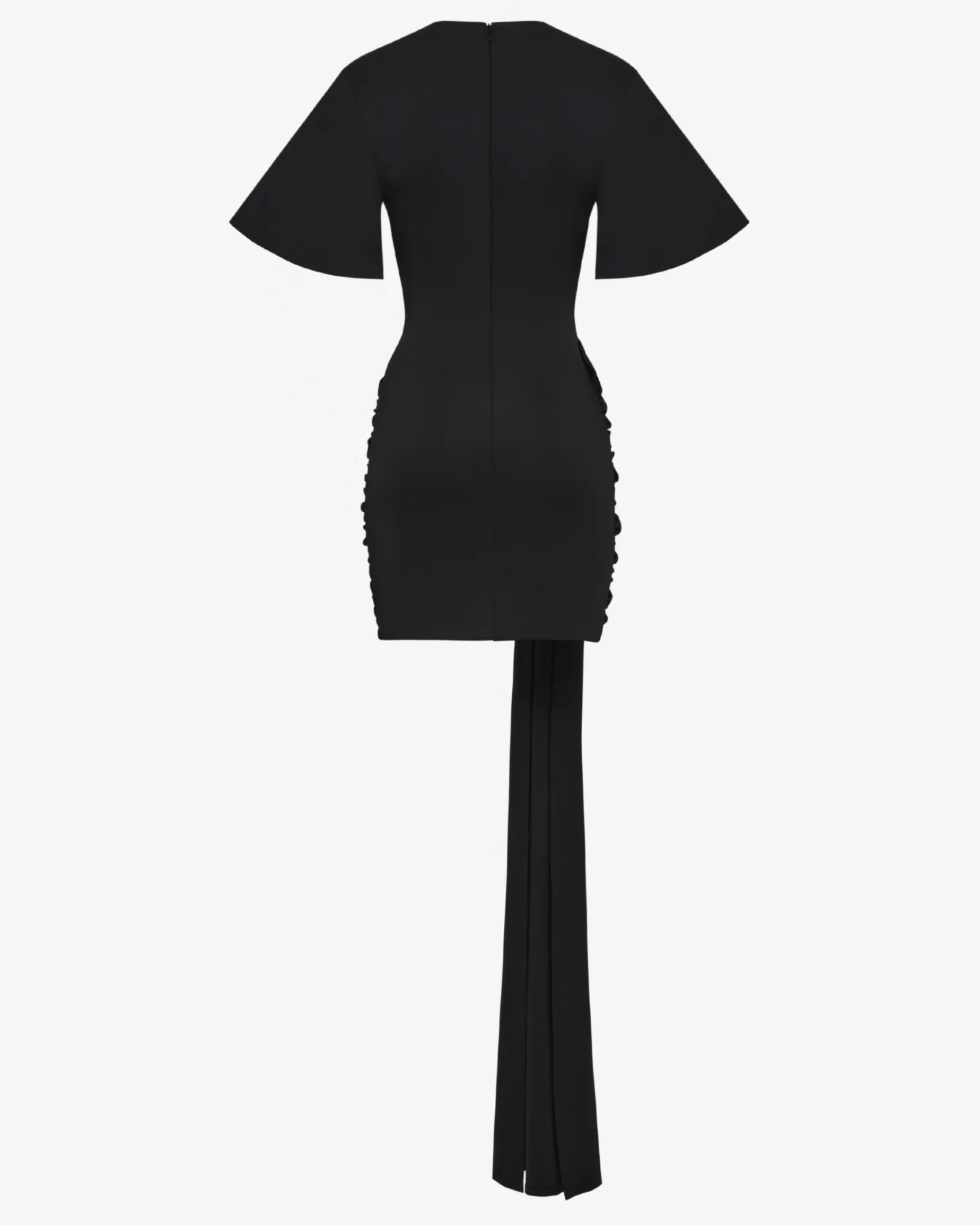 The Draped T-Shirt Mini Dress - Image 3