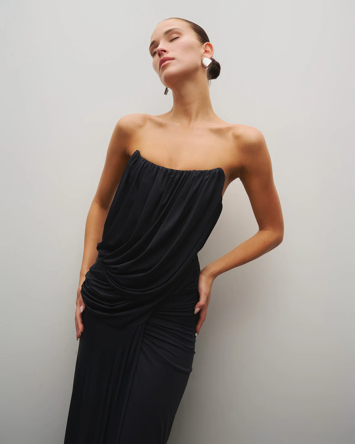 The Gathered Drape Gown - Image 6