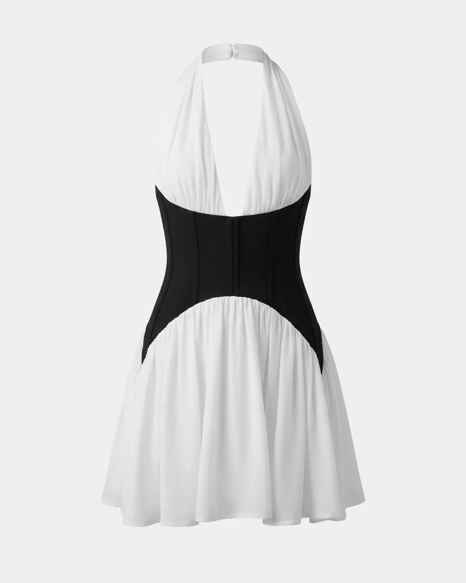 The Halter Corset Mini Dress - Image 3