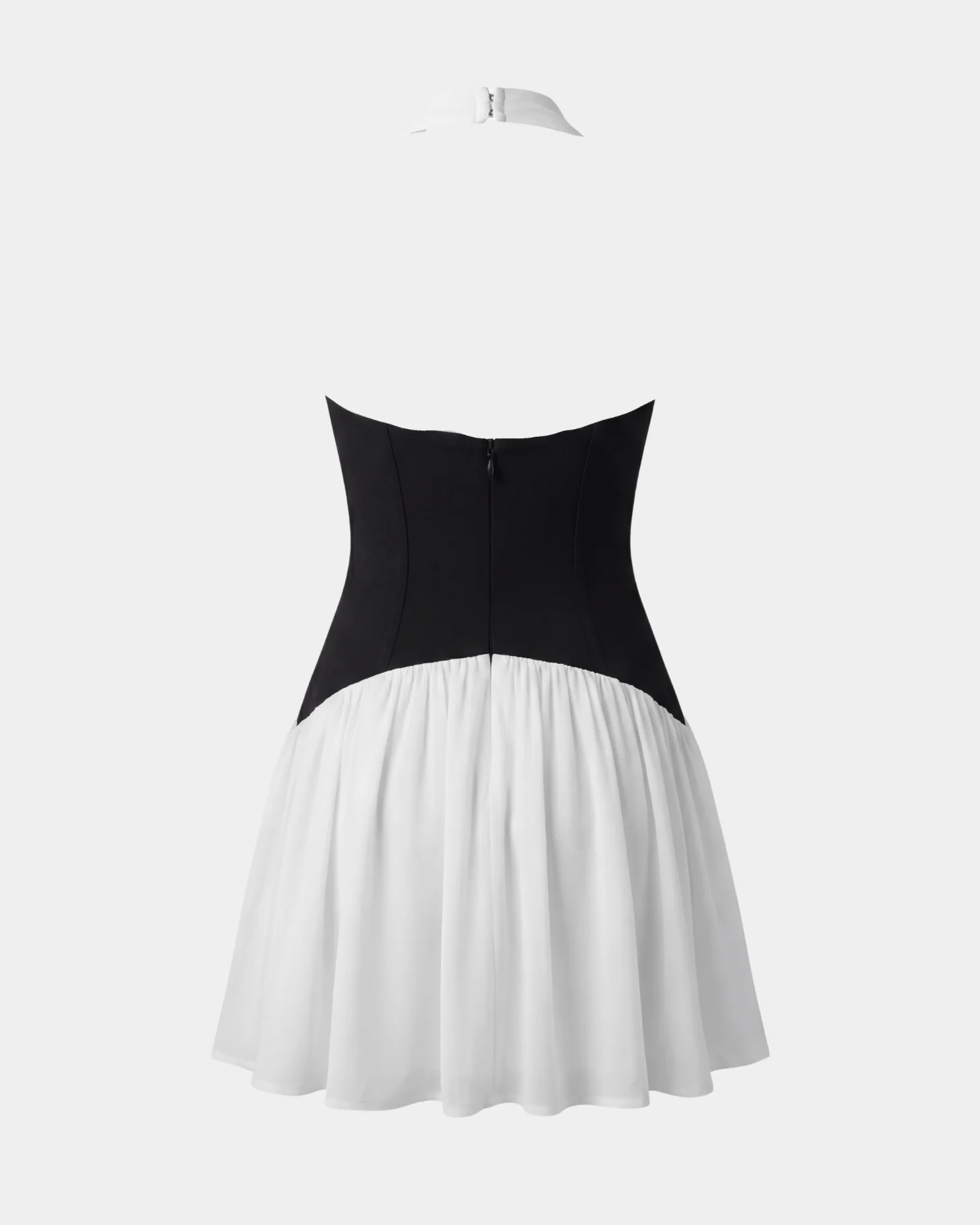 The Halter Corset Mini Dress - Image 2