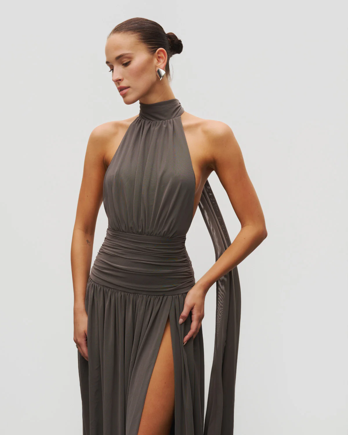 The Halter Slit Gown - Image 7