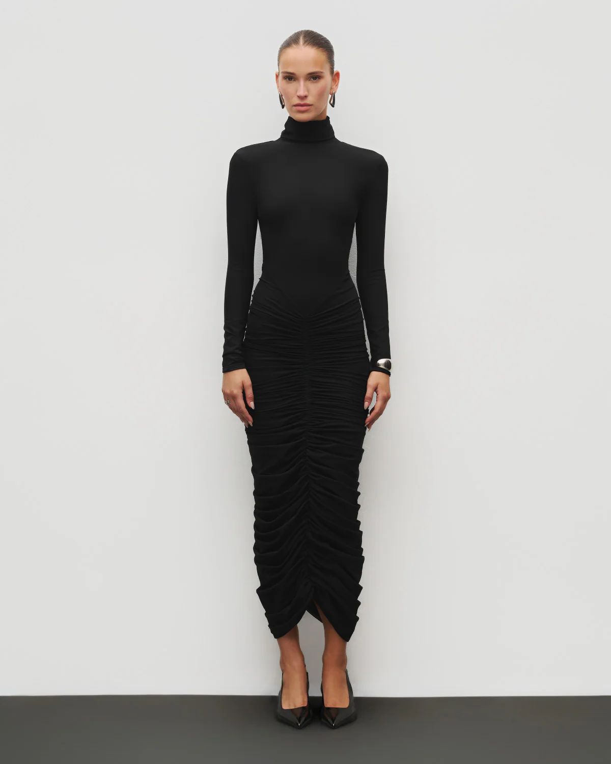 The Ruched Maxi Dress - Image 3