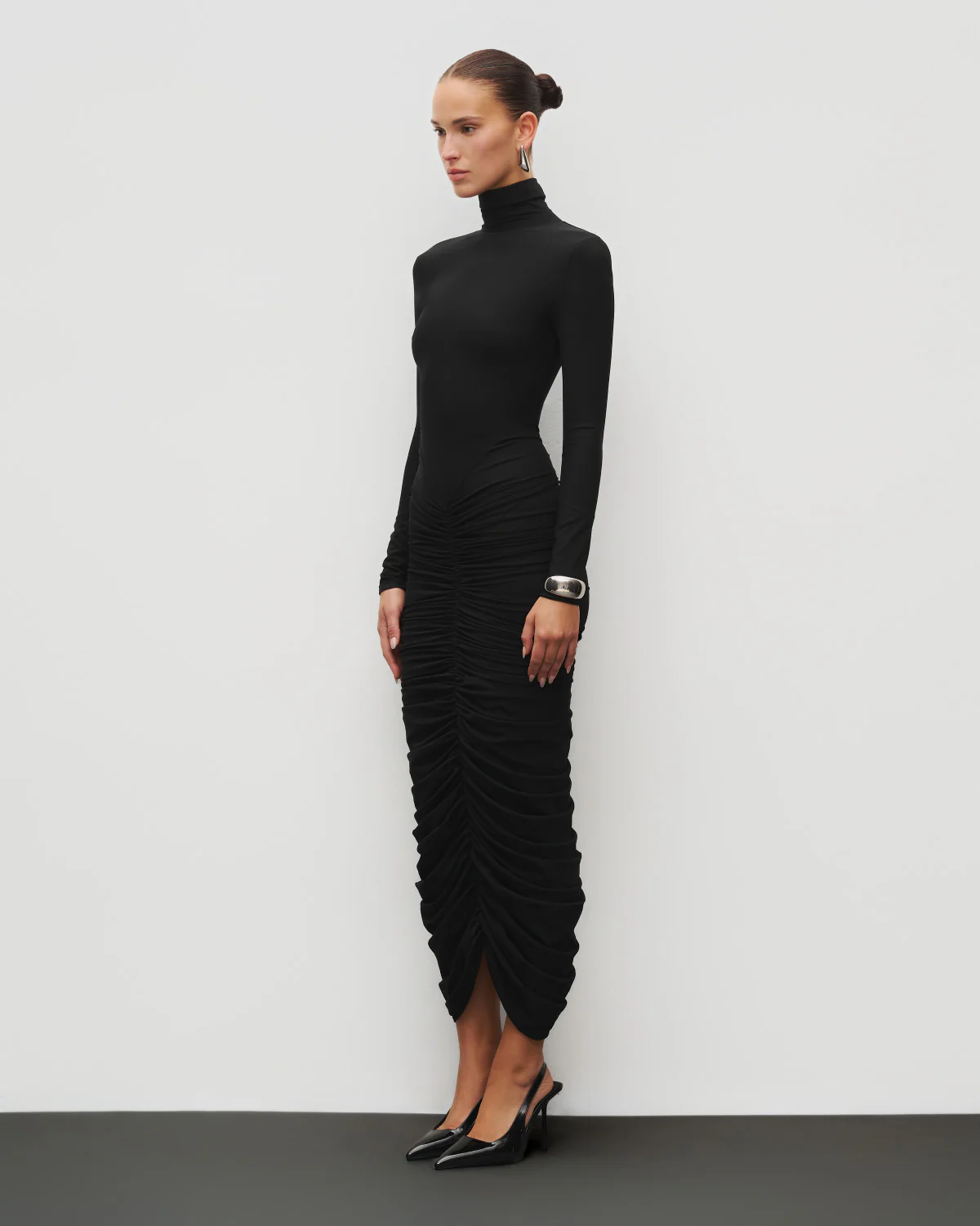 The Ruched Maxi Dress - Image 4