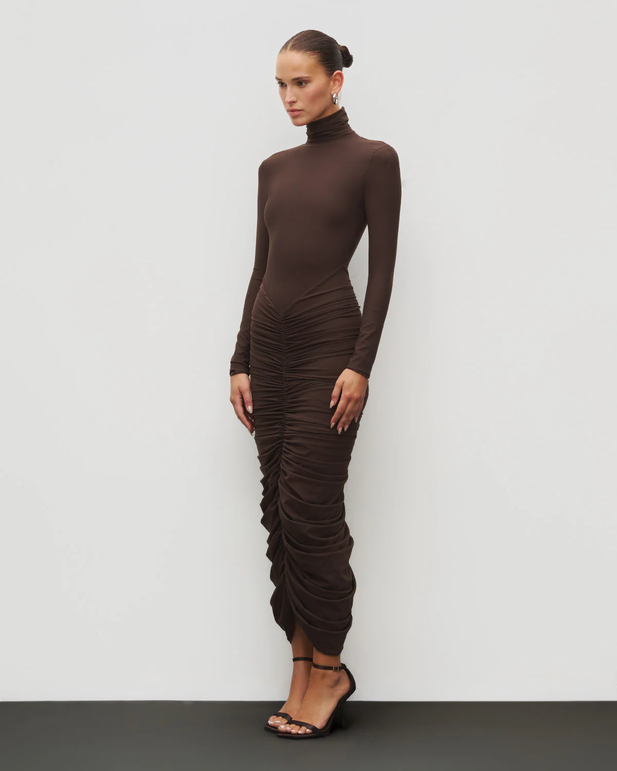 The Ruched Maxi Dress - Image 4