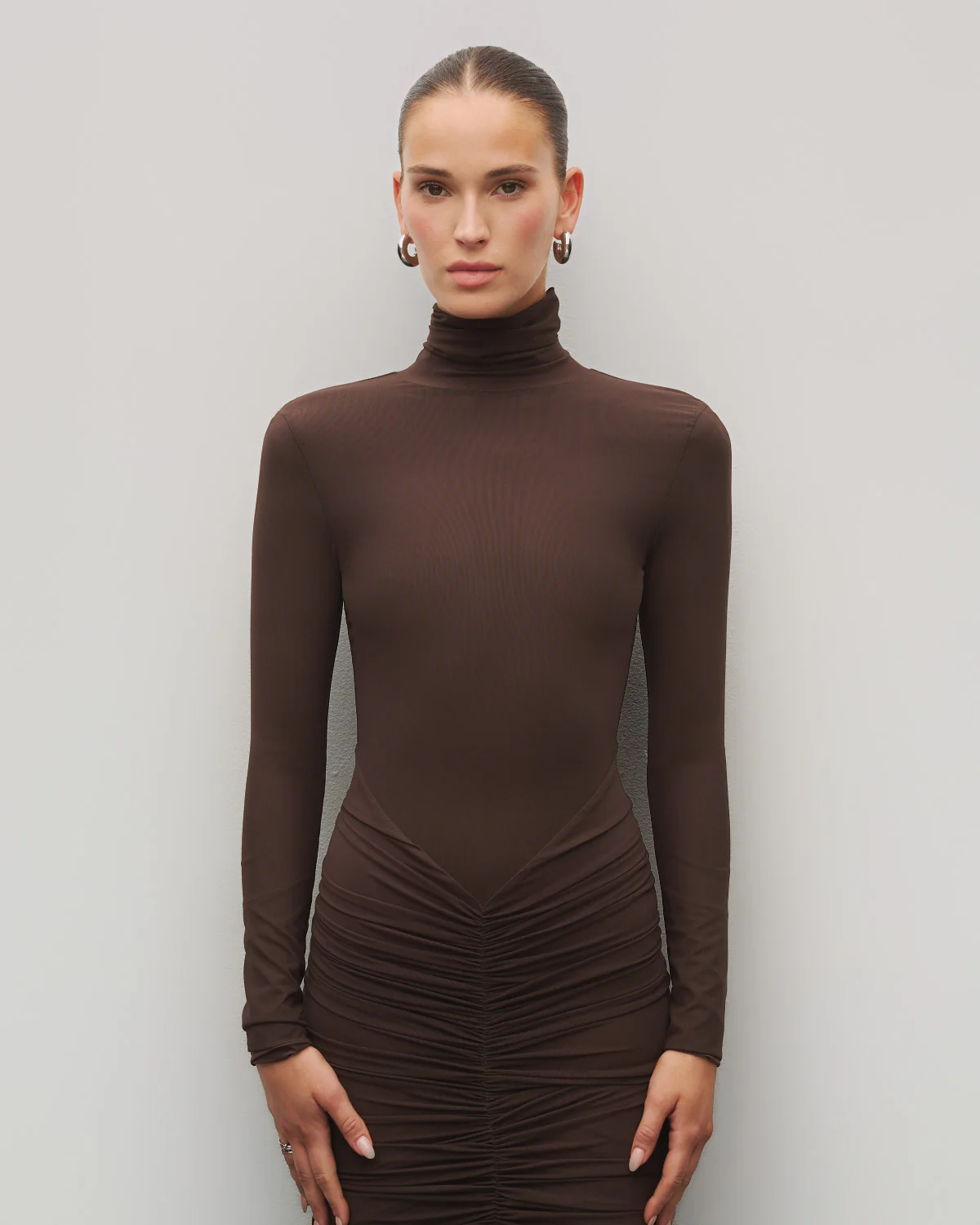 The Ruched Maxi Dress - Image 7