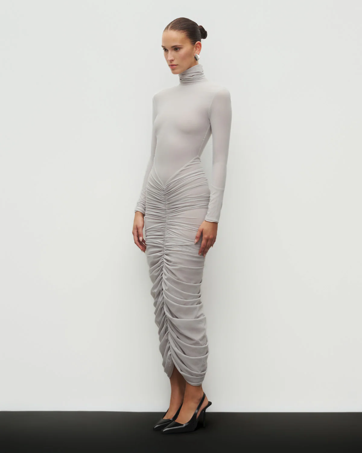 The Ruched Maxi Dress - Image 4