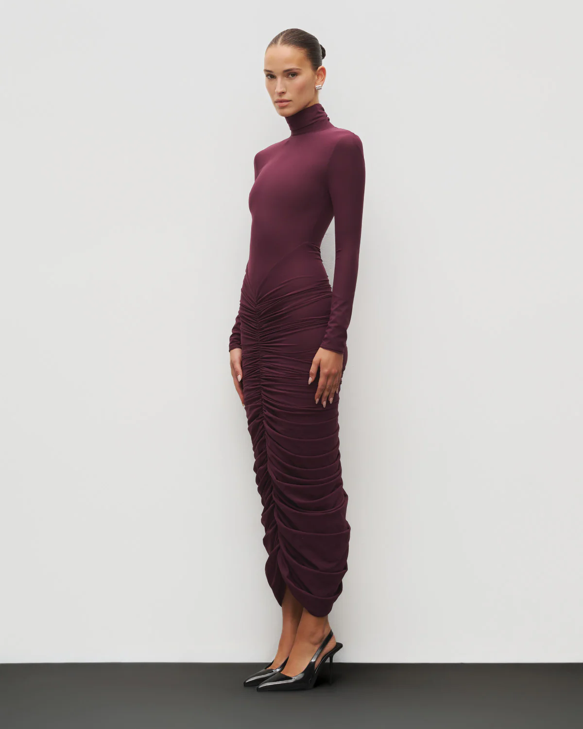 The Ruched Maxi Dress - Image 4