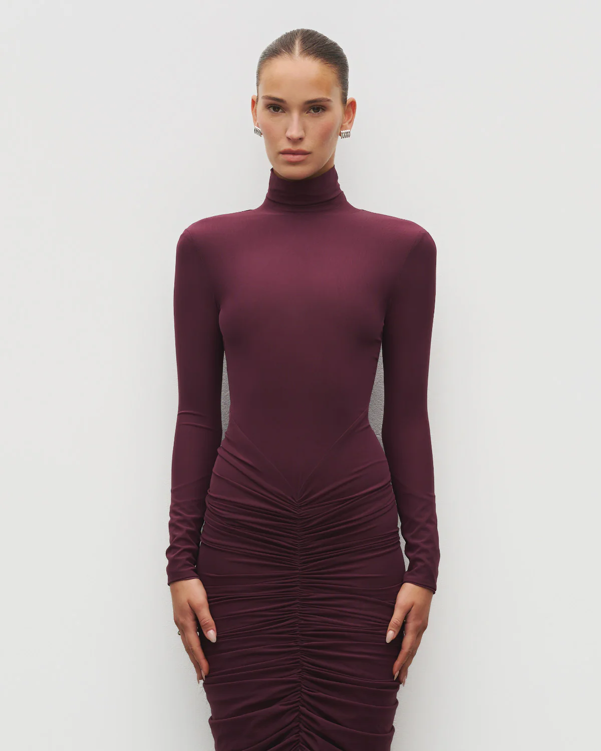 The Ruched Maxi Dress - Image 6