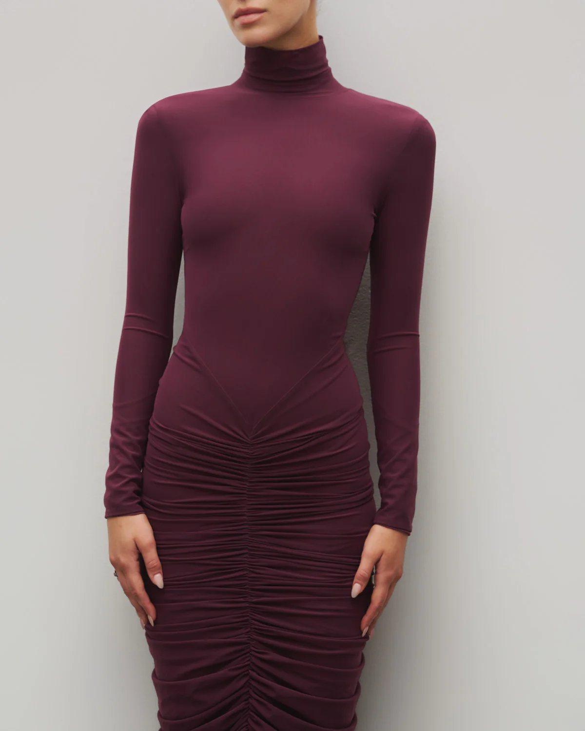 The Ruched Maxi Dress - Image 7