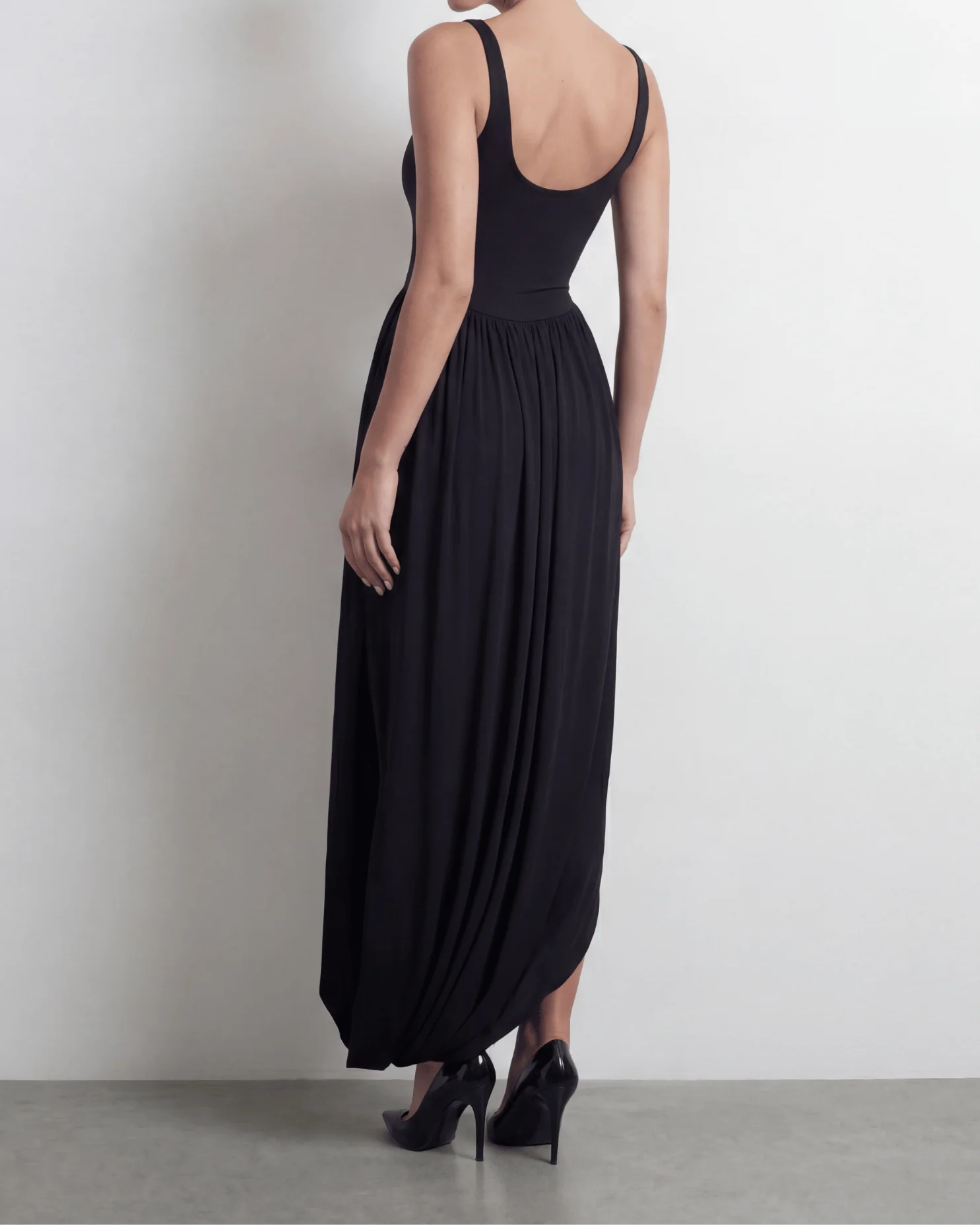 The Sculpt Drape Maxi Dress - Image 8