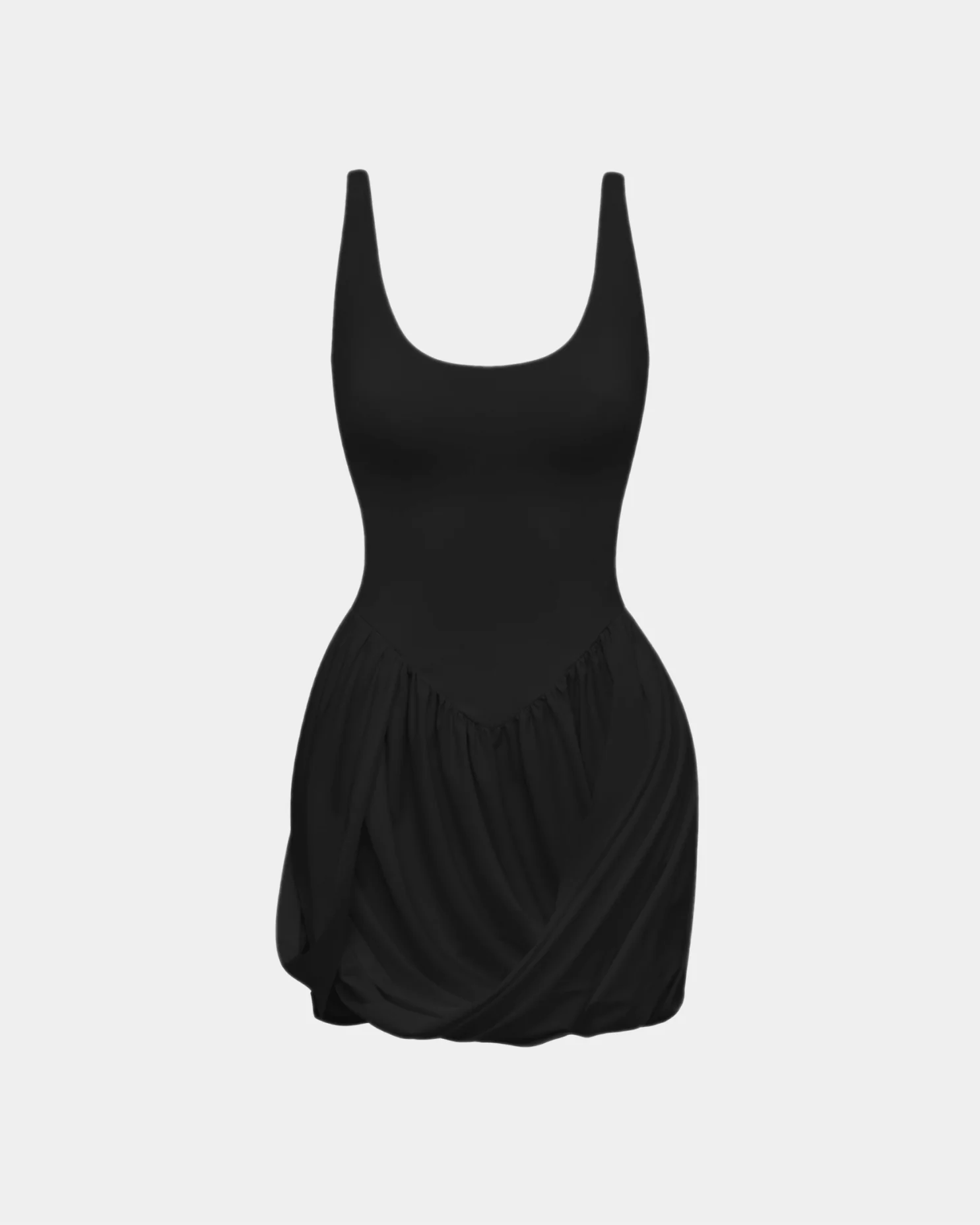 The Sculpt Drape Mini Dress