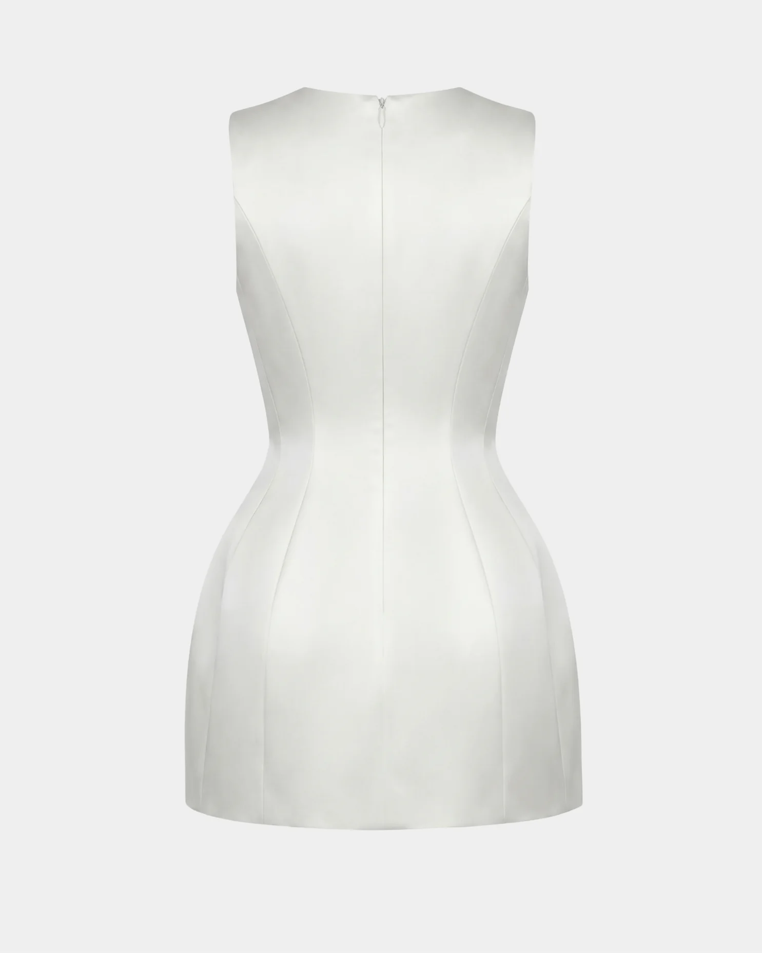 The Structured A-Line Mini Dress - Image 2